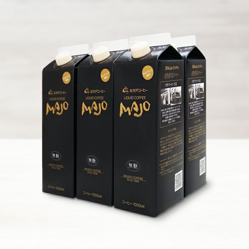 MAJOリキッドコーヒー無糖6本