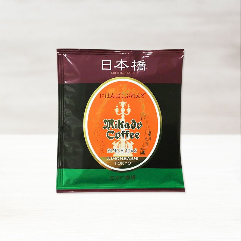 日本橋ぶれんどドリップバッグコーヒー（ワンパックコーヒー）単品〈1枚：10ｇ〉