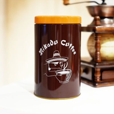 【オーダー事例１２】コーヒー キャニスター缶 レザーカバー マルチカラー オーダー事例12】コーヒー キャニスター缶 レザーカバー