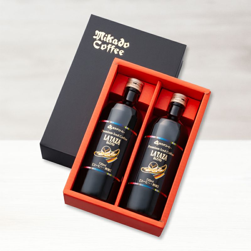 【夏季限定】プレミアムアイスコーヒー　ラ・タサブレンド無糖2本のギフト