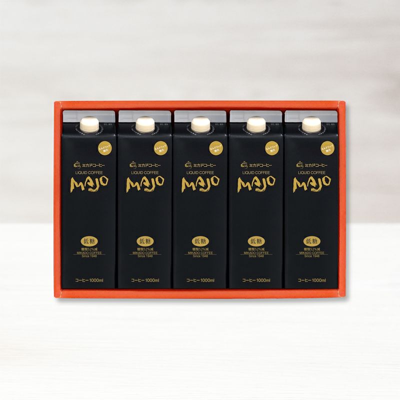 MAJOリキッドコーヒー5本のギフト